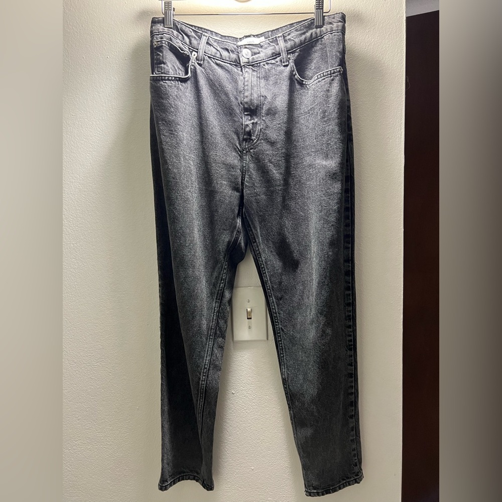 Mango Black Mom Jeans